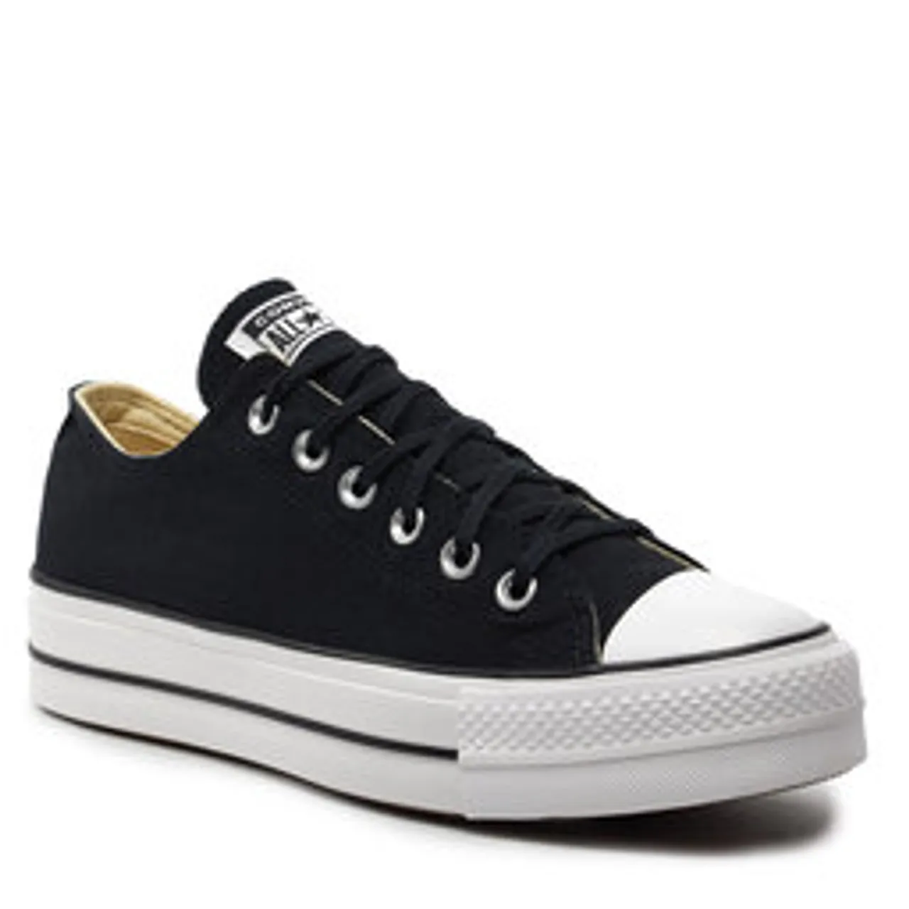 Sneakers aus Stoff Converse Ctas Lift Ox 560250C Black/White/White
