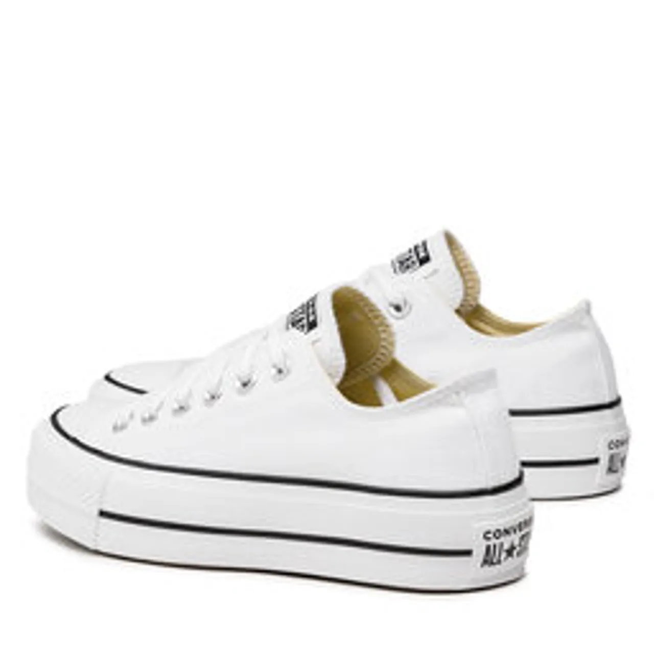 Sneakers aus Stoff Converse Ctas Lift Ox 560251C White/Black/White