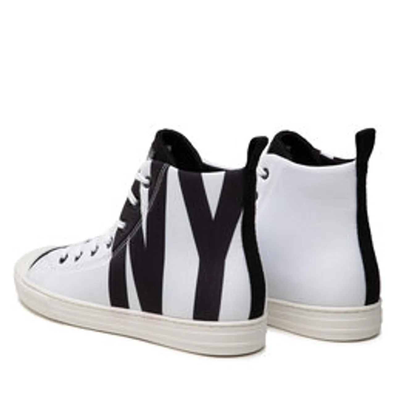 Sneakers aus Stoff DKNY D39080 S White 10B