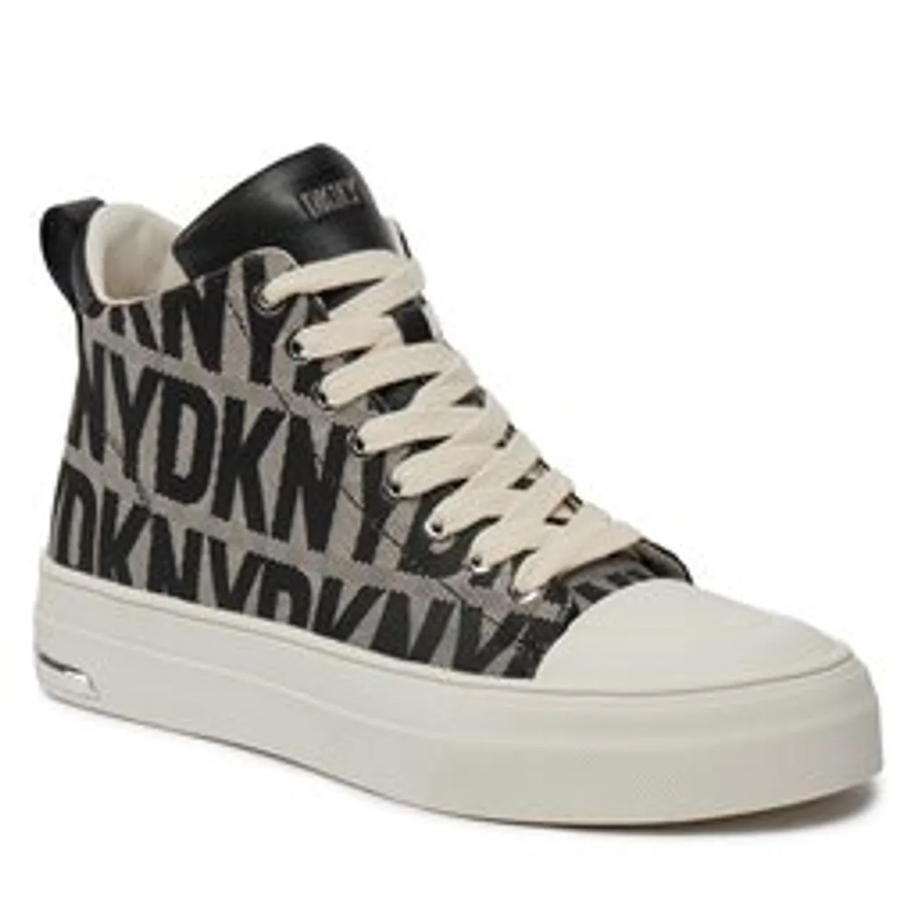 Sneakers aus Stoff DKNY Yaser K1491518 Black/White 5