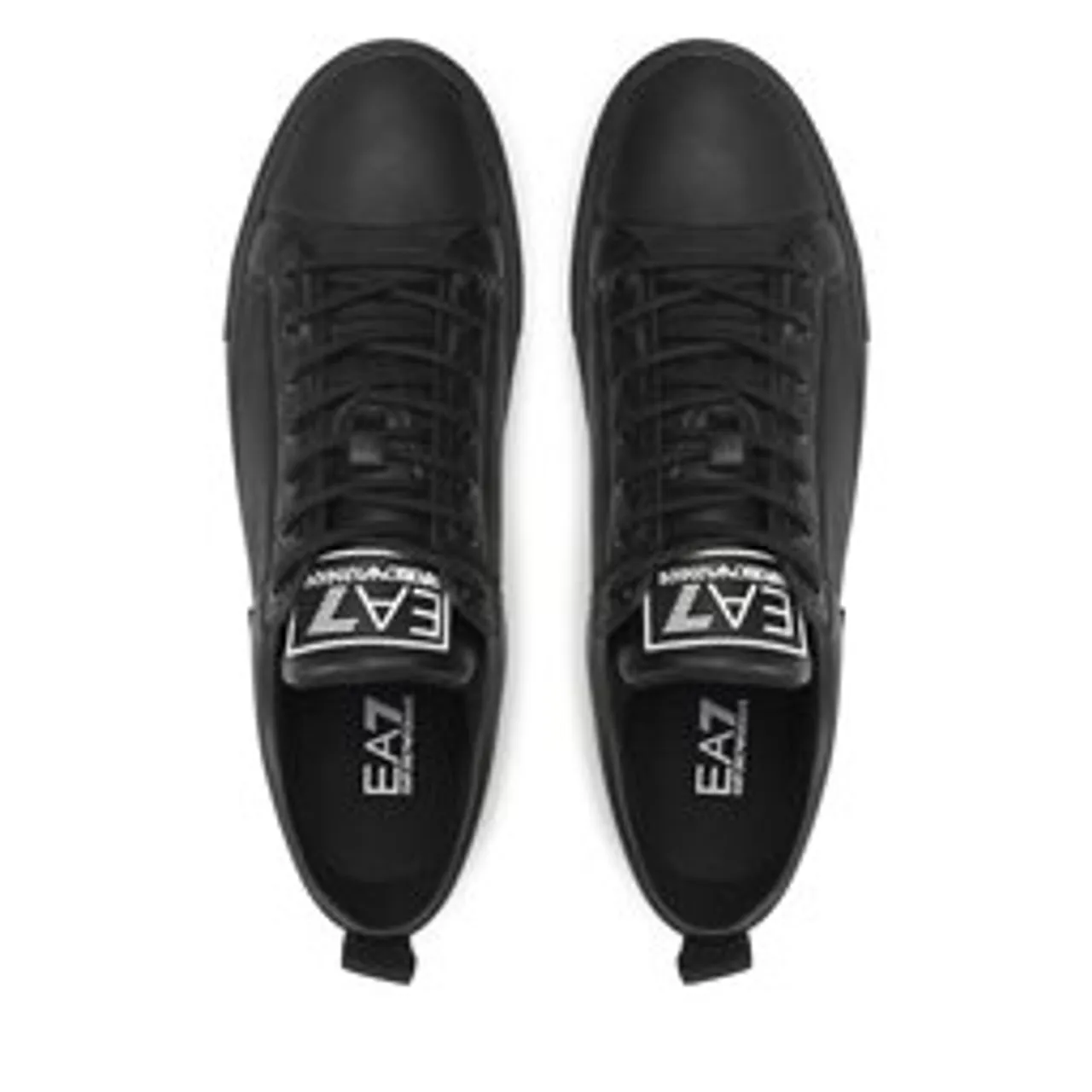 Sneakers aus Stoff EA7 Emporio Armani X8X135 XK294 S387 Triple Black/Wht Eb