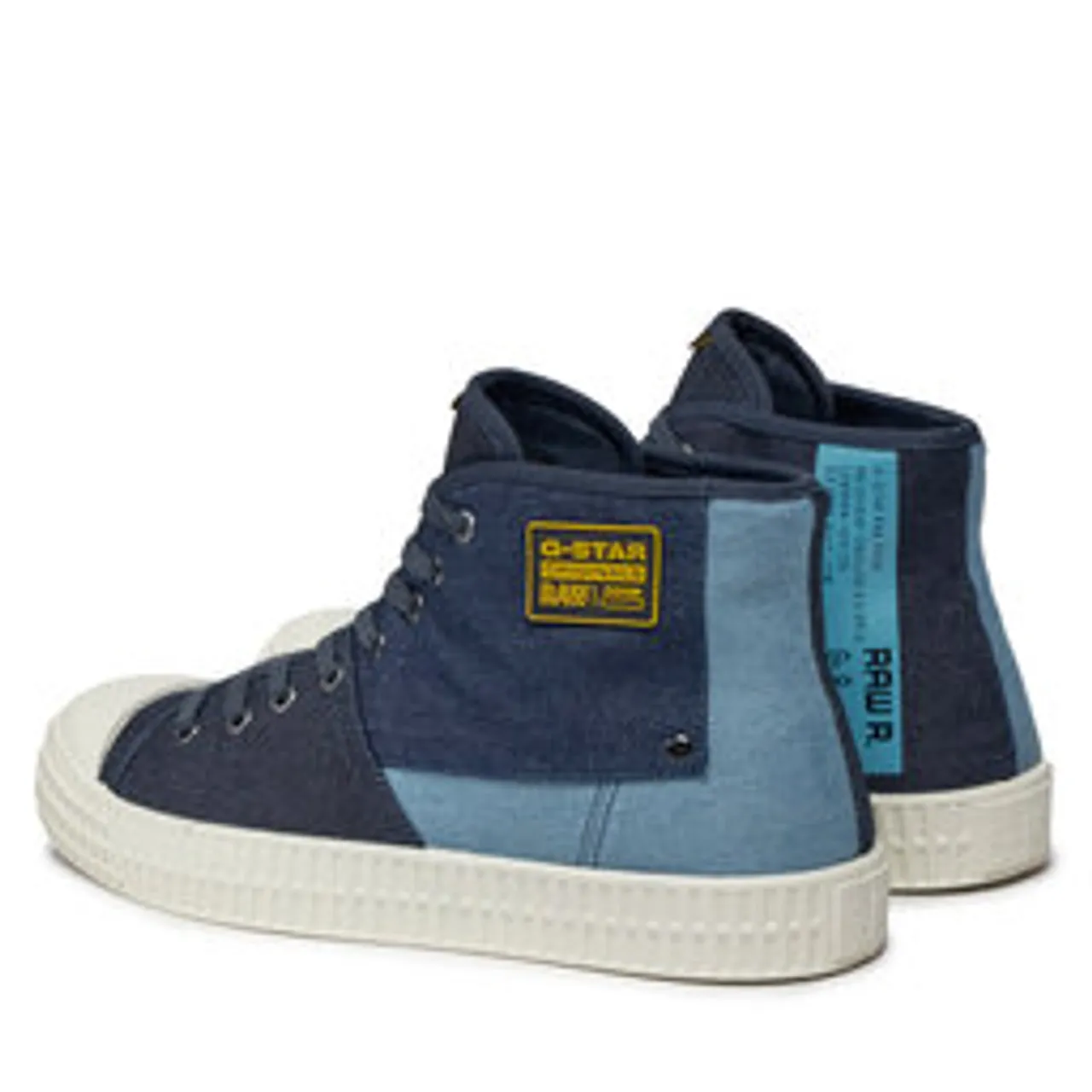 Sneakers aus Stoff G-Star Raw Rovulc III Mid Dnm 2342 001730 Nvy