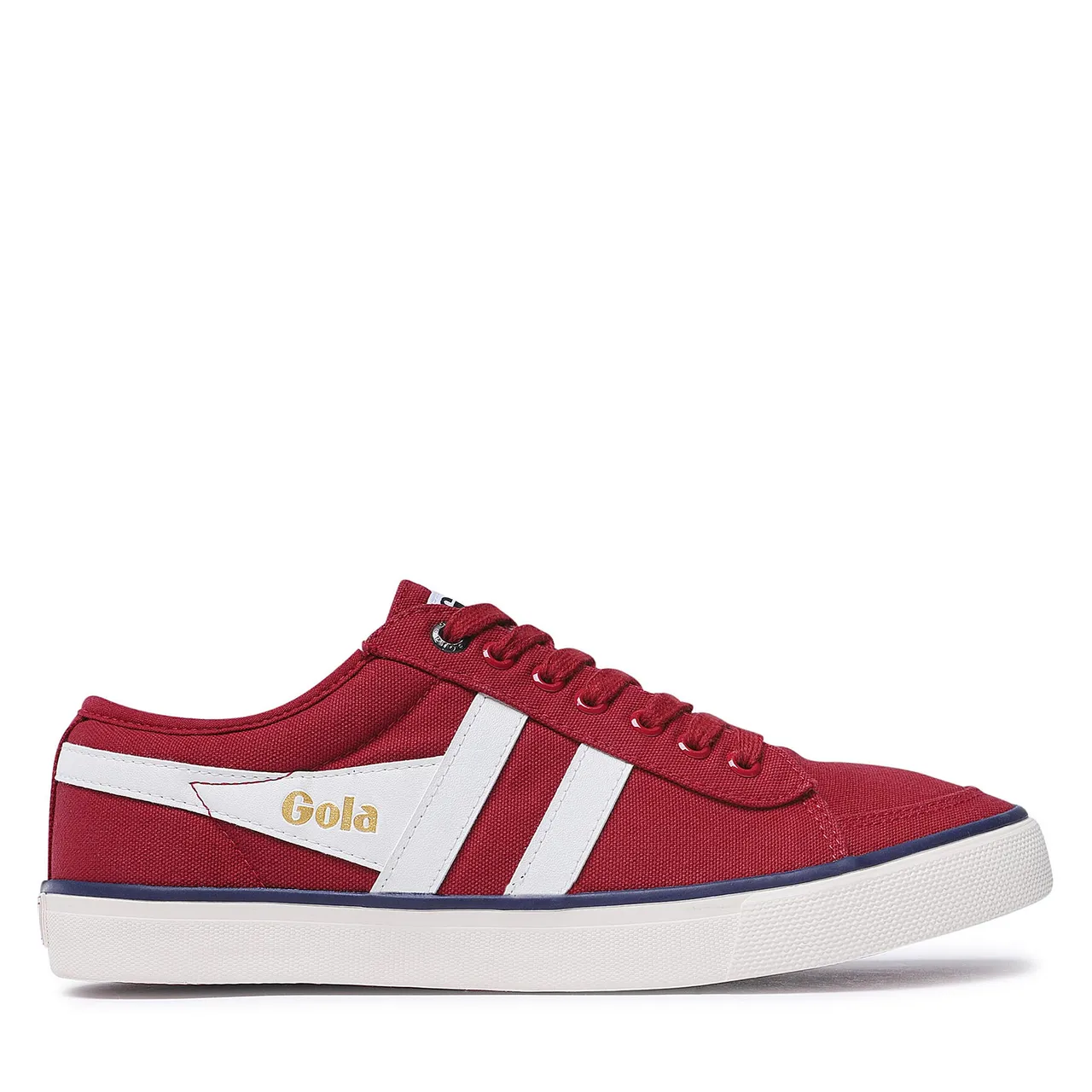 Sneakers aus Stoff Gola Comet CMA516 Deep Red/Off White 1