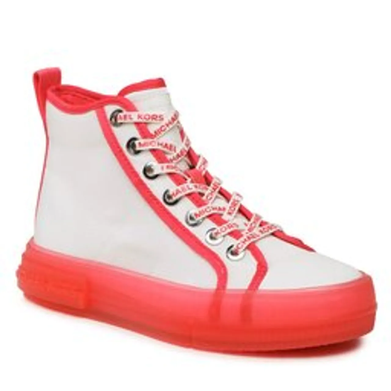 Sneakers aus Stoff MICHAEL Michael Kors Evy High Top 43S3EYFE5D Geranium