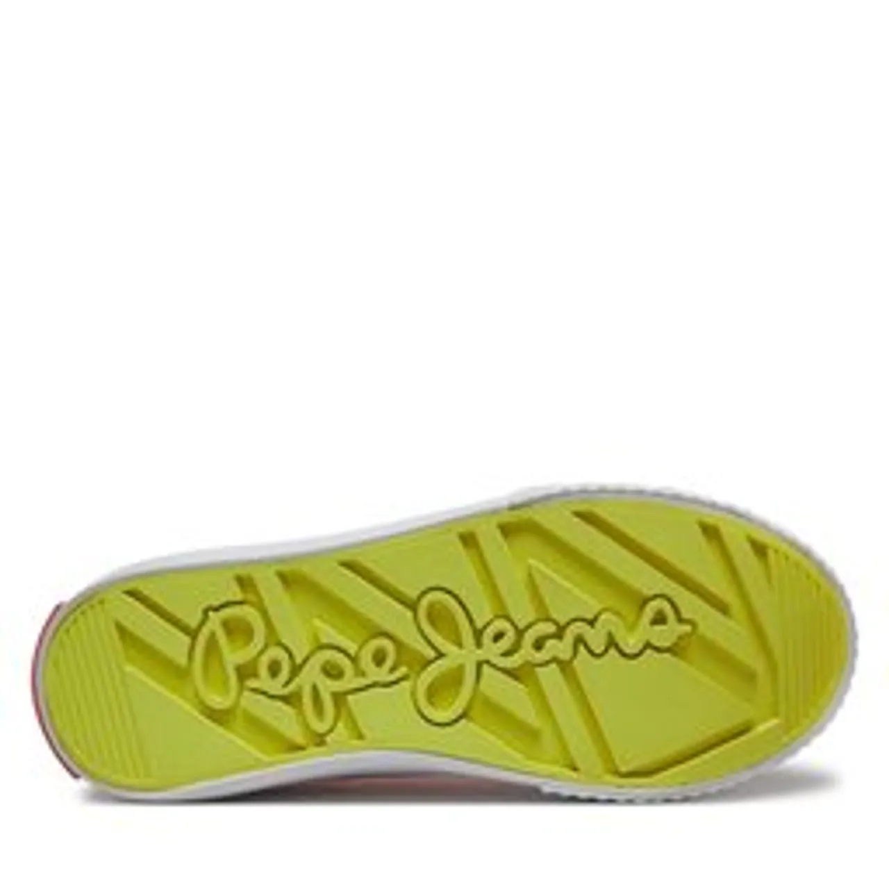 Sneakers aus Stoff Pepe Jeans Ottis Basic G PGS30605 Pastel Orange 119