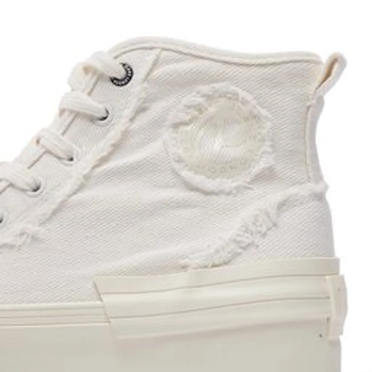 Sneakers aus Stoff Pepe Jeans Samoi Soft PLS31553 Off White 803