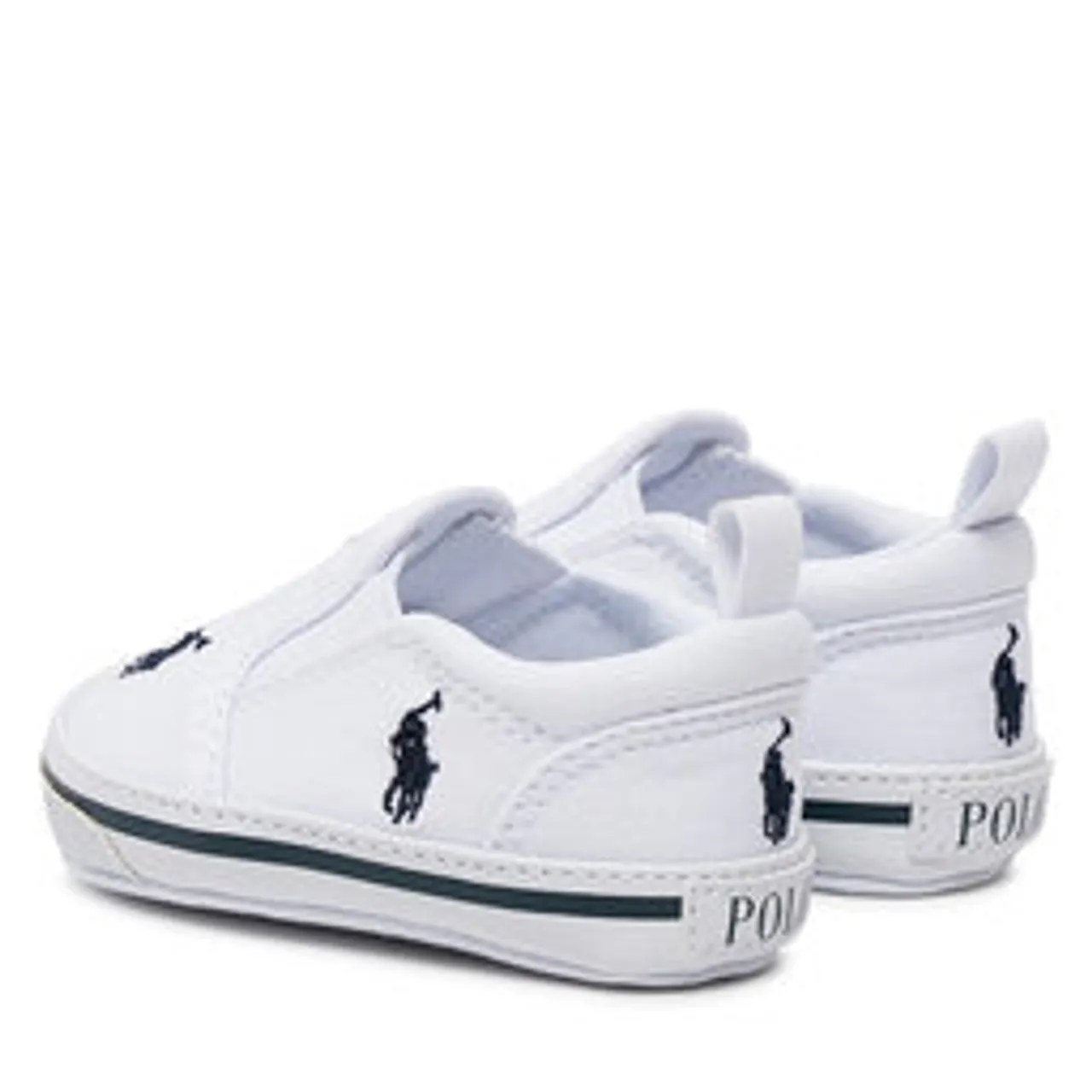 Sneakers aus Stoff Polo Ralph Lauren RLS10057L L White Canvas W/ Navy Multi Pp