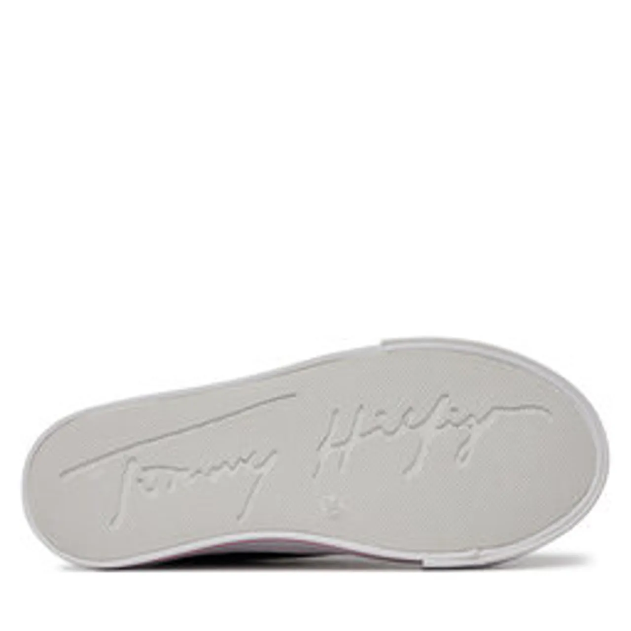 Sneakers aus Stoff Tommy Hilfiger Low Cut Lace-Up Sneaker T3A9-33185-1687 M Black 999