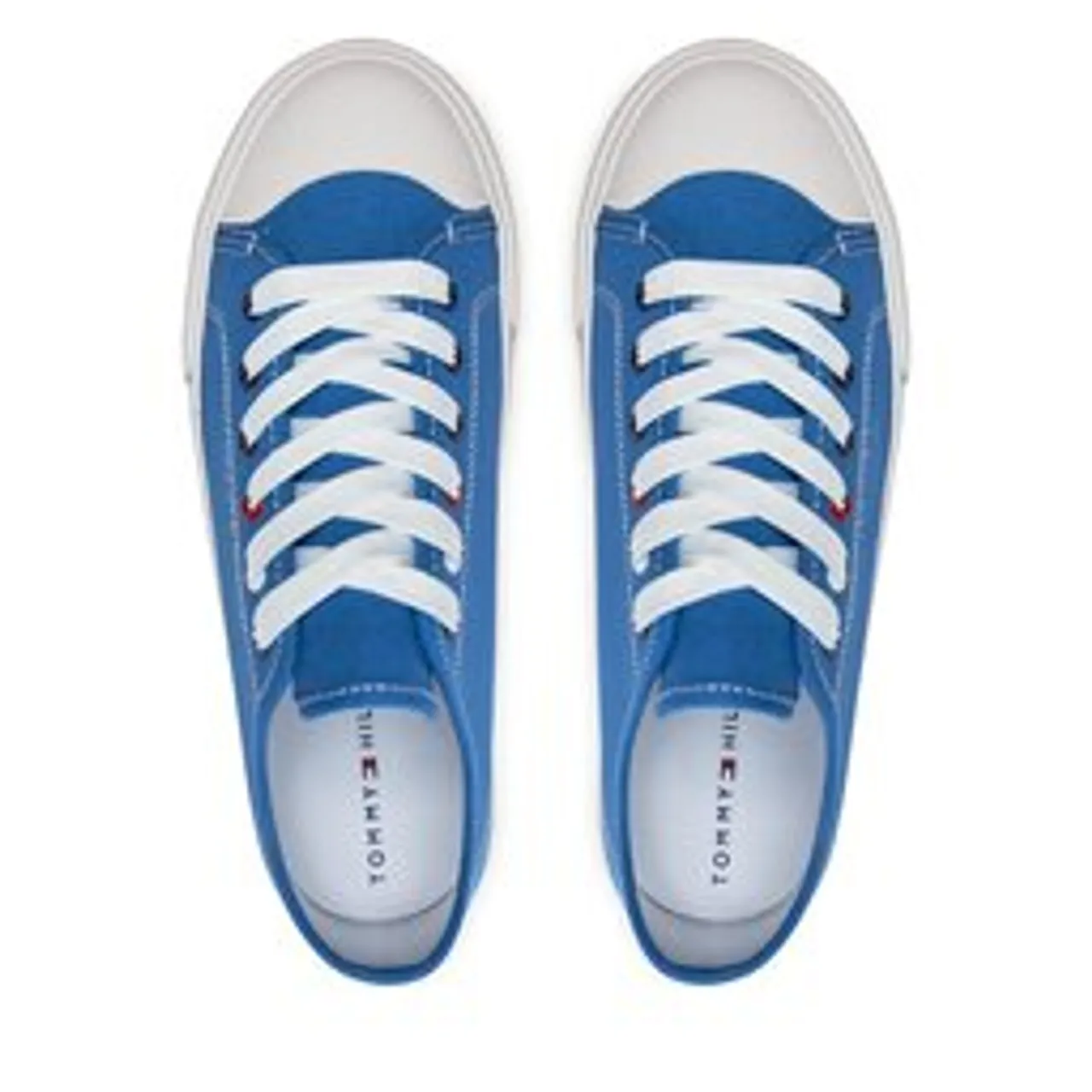 Sneakers aus Stoff Tommy Hilfiger T3X9-33324-0890 S Azzurro 813