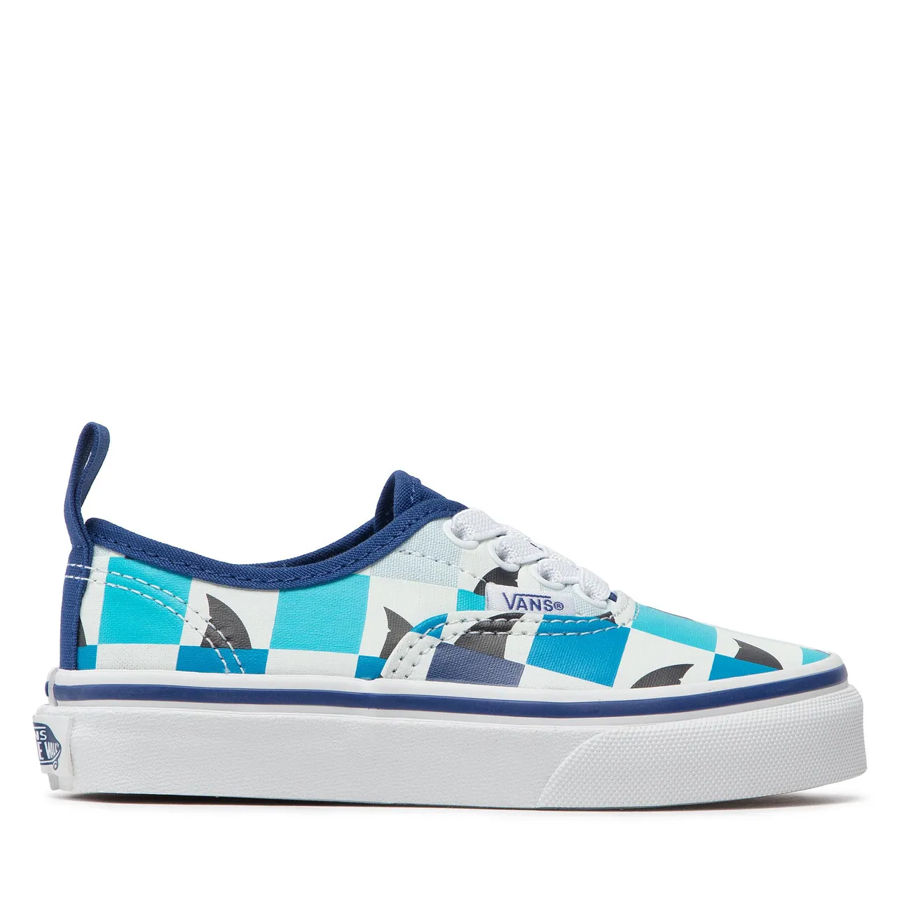 Sneakers aus Stoff Vans Authentic Elas VN0A4BUSABQ1 (Glow Checkerboard Sharks)