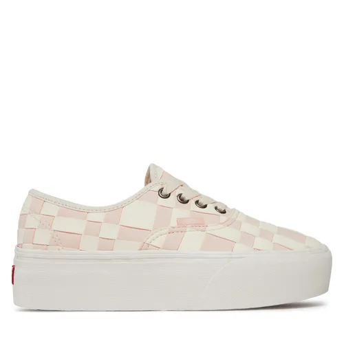 Sneakers aus Stoff Vans Authentic Stackform VN0A5KXXYL71 White/Pink