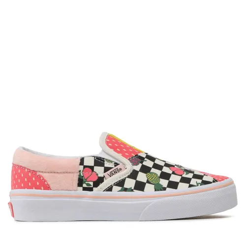 Sneakers aus Stoff Vans Classic Slip-On Patch VN0A5FBK6GL1 Fruit Checkerboard Multi