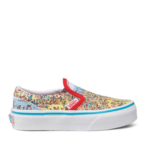 Sneakers aus Stoff Vans Classic Slip-On VN0A4BUT3WO1 (Where's Waldo?) Fndstvbch