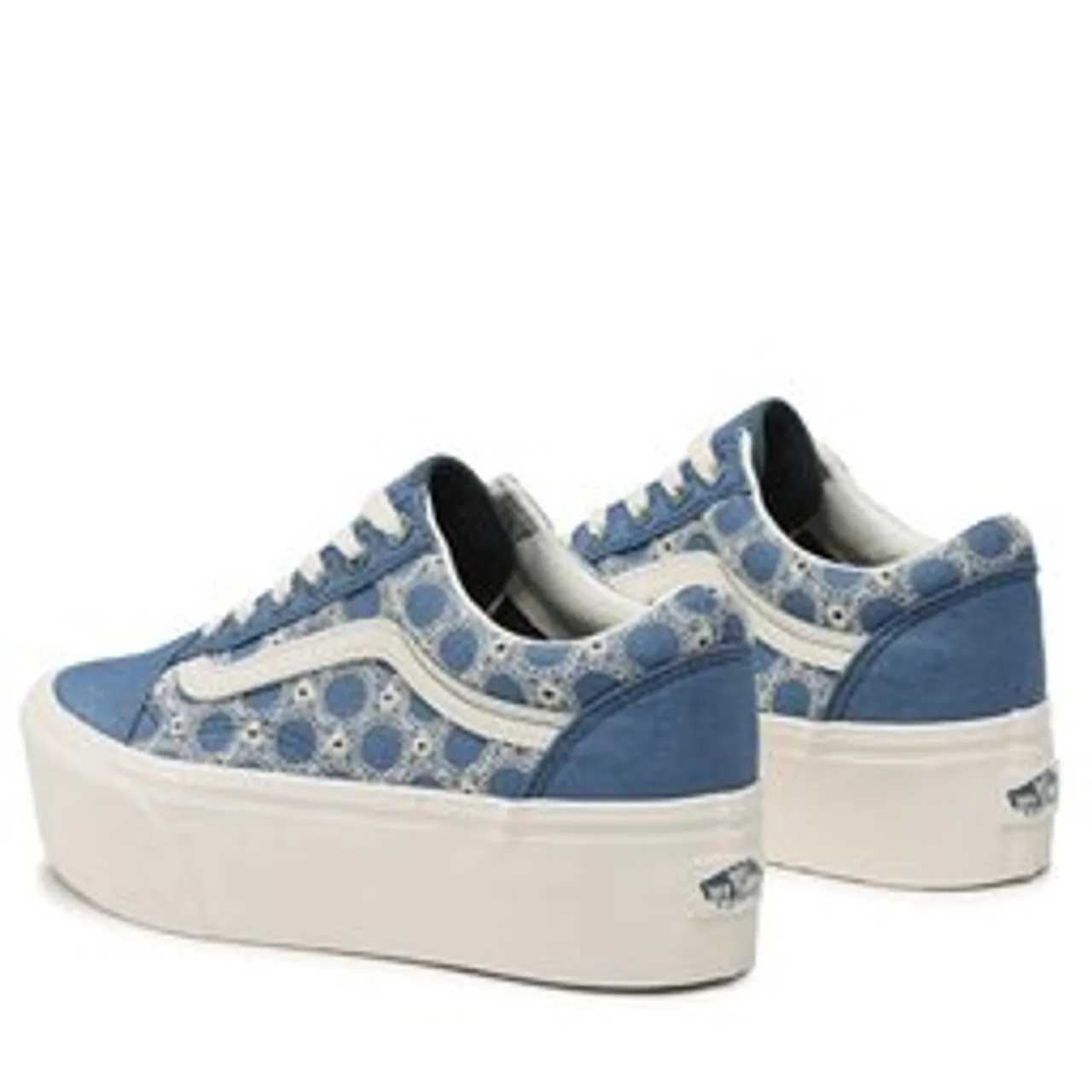 Sneakers aus Stoff Vans Old Skool Stac VN0A7Q5MBLU1 Denim Mix Blue