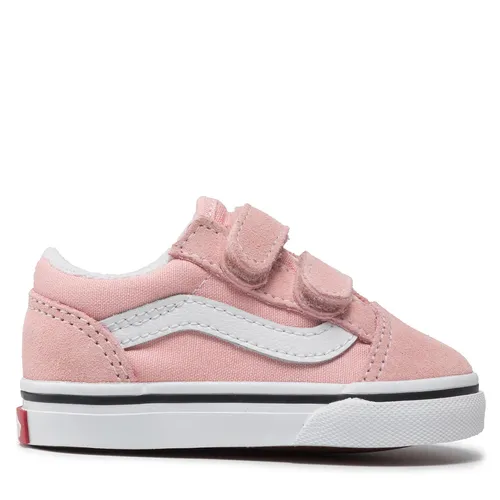 Sneakers aus Stoff Vans Old Skool V VN000D3Y9AL1 Power Pink/True White