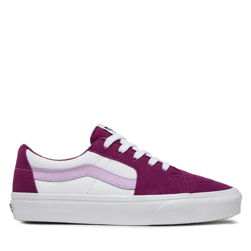 Sneakers aus Stoff Vans Sk8-Low VN0009QR5RU1 Dark Purple/True White