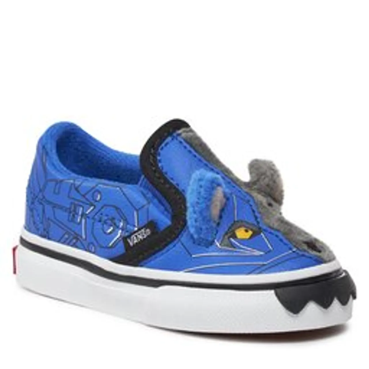 Sneakers aus Stoff Vans Slip-On V Cyber Wolf VN000BVDY311 Grey/Blue