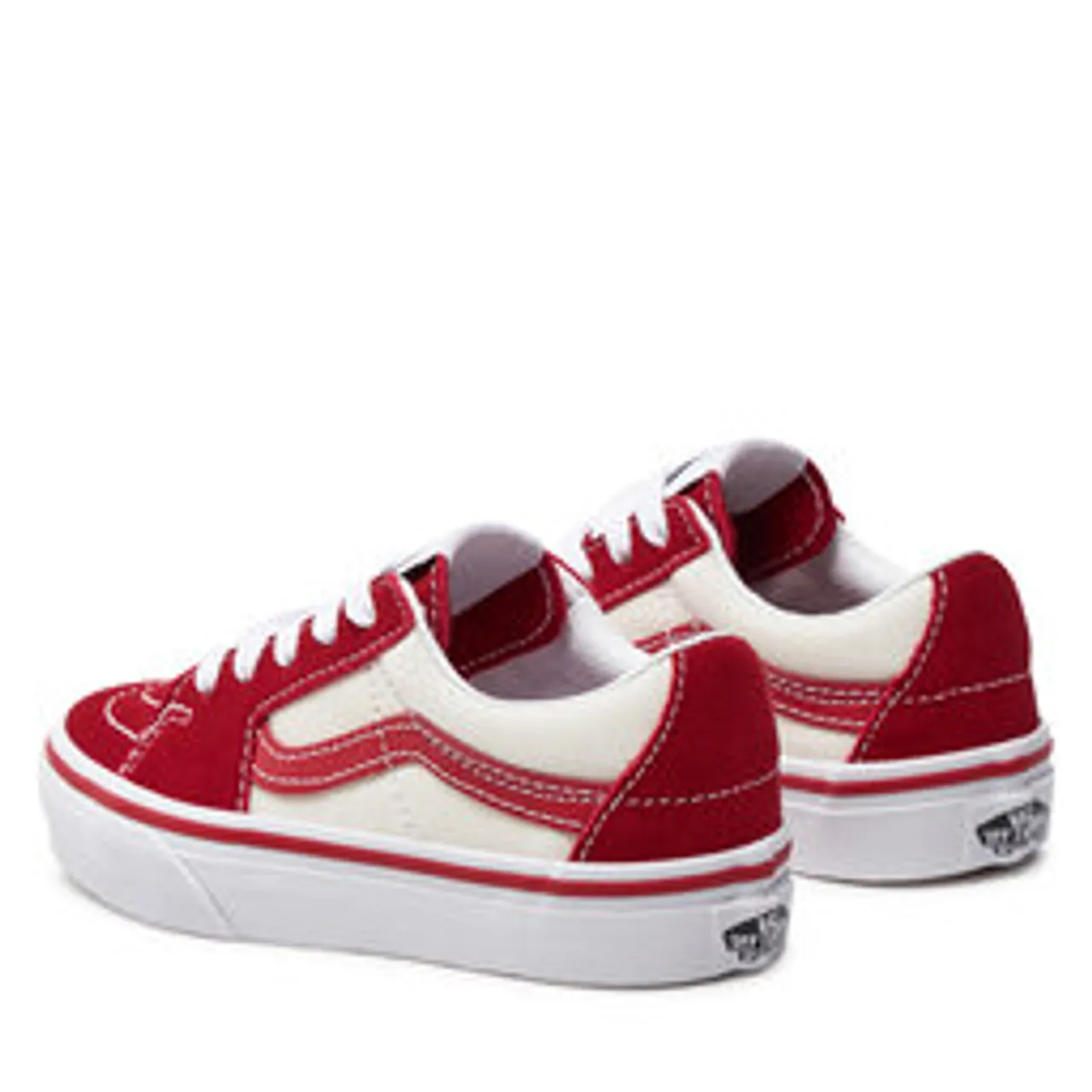 Sneakers aus Stoff Vans Uy Sk8-Low VN0A7Q5LCIS1 Red/Marshmallow
