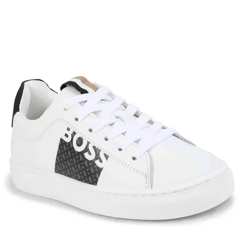 Sneakers Boss J29350 S White 10P