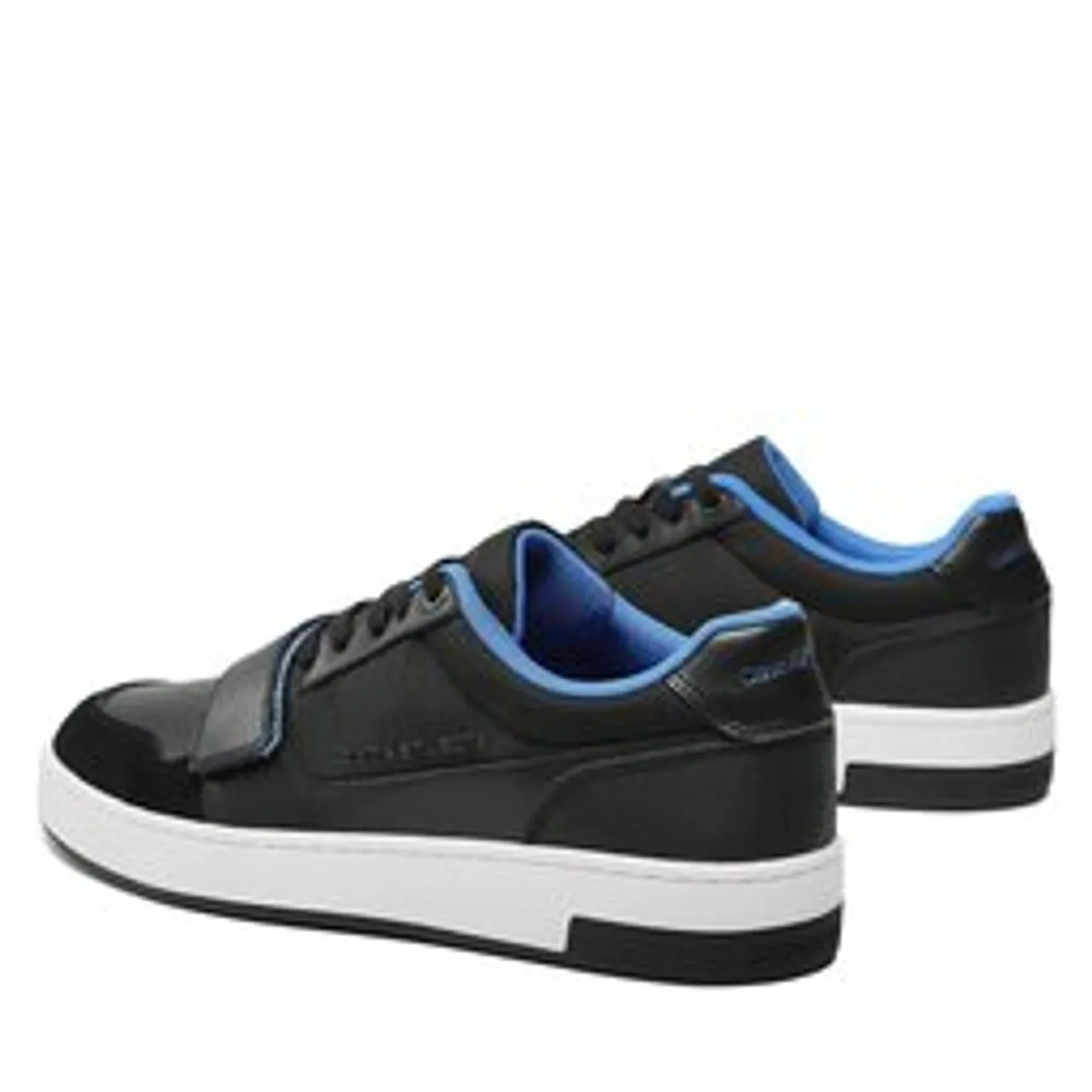 Sneakers Calvin Klein Jeans Basket Cupsole Velcro Softny YM0YM00609 Black/Imperial Blue 0GP