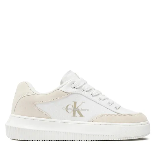 Sneakers Calvin Klein Jeans Chunky Cupsole Lace Skater Btw YW0YW01452 Bright White/Creamy White 0K8