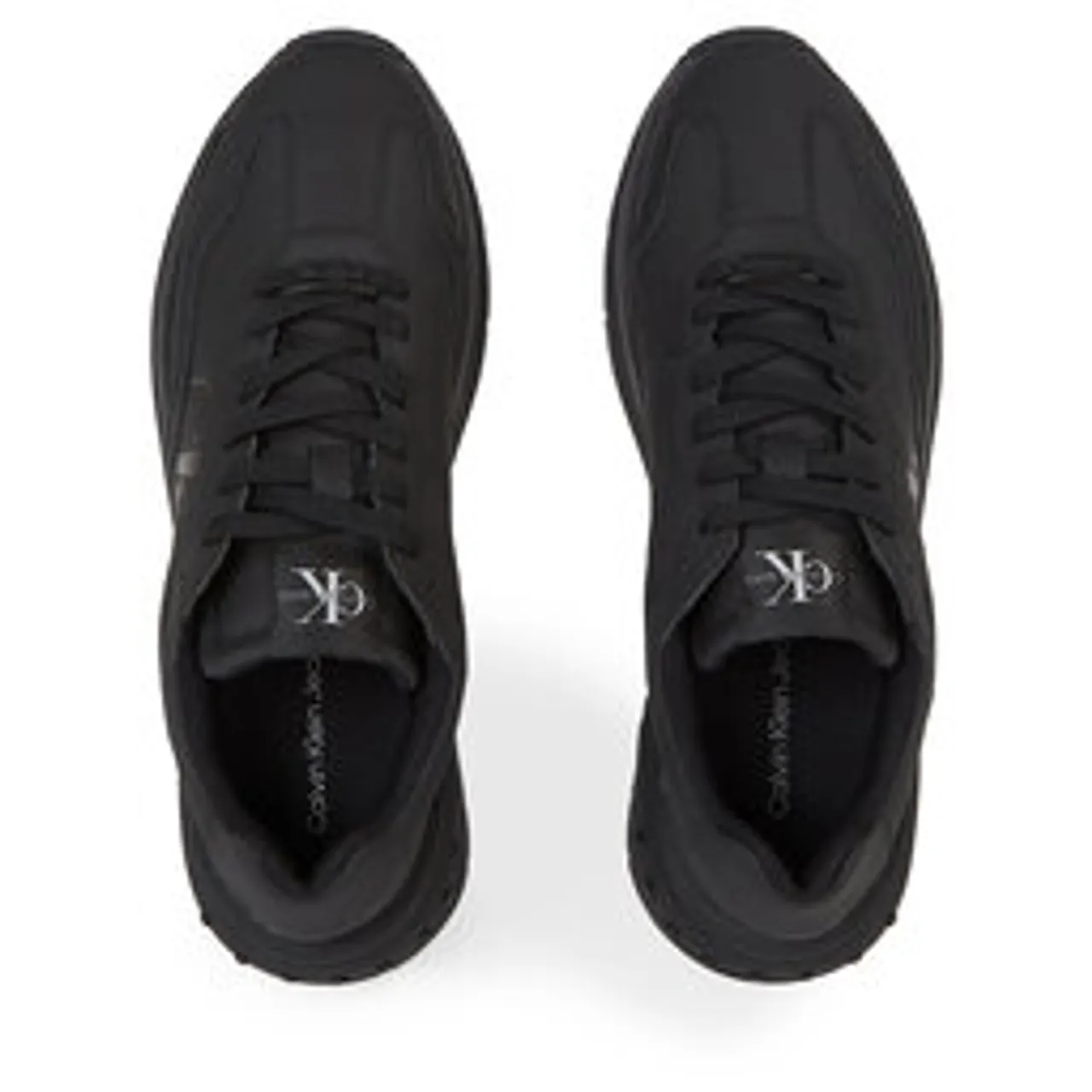 Sneakers Calvin Klein Jeans Chunky Runner Low Lace In YM0YM00774 Triple Black 0GT