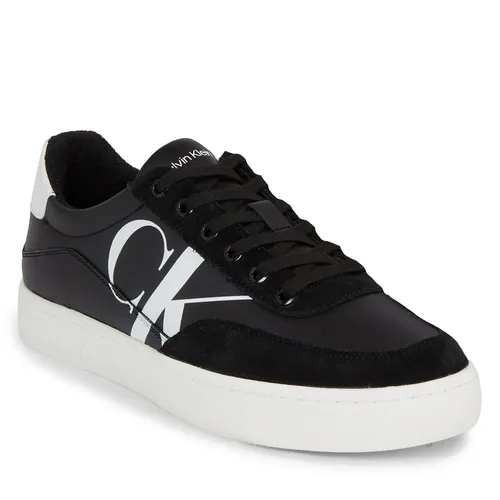 Sneakers Calvin Klein Jeans Classic Cupsole Laceup Mix Lth YM0YM00713 Black/Bright White BEH