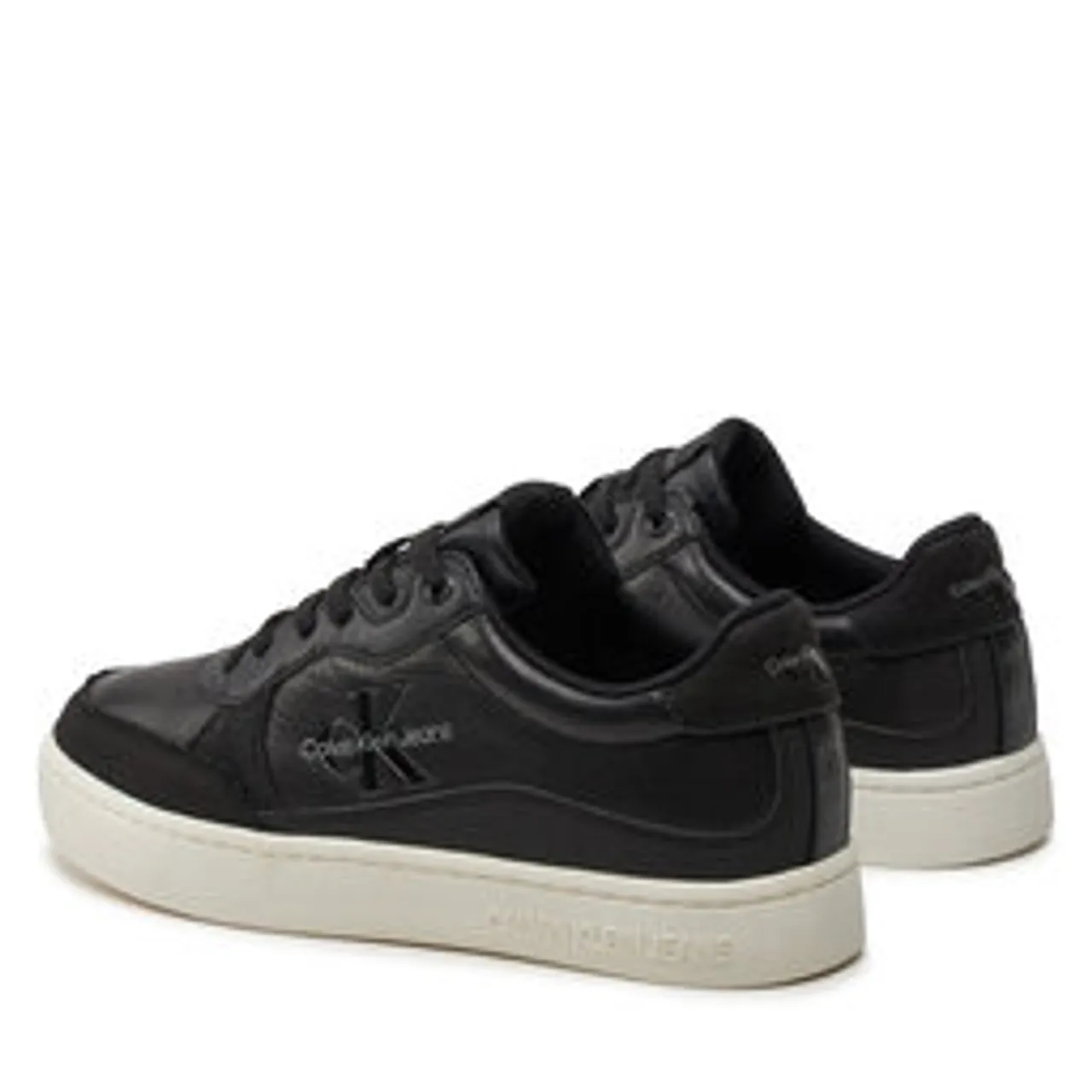 Sneakers Calvin Klein Jeans Classic Cupsole Low Lth Ml Fad YM0YM00885 Black/Bright White 0GM