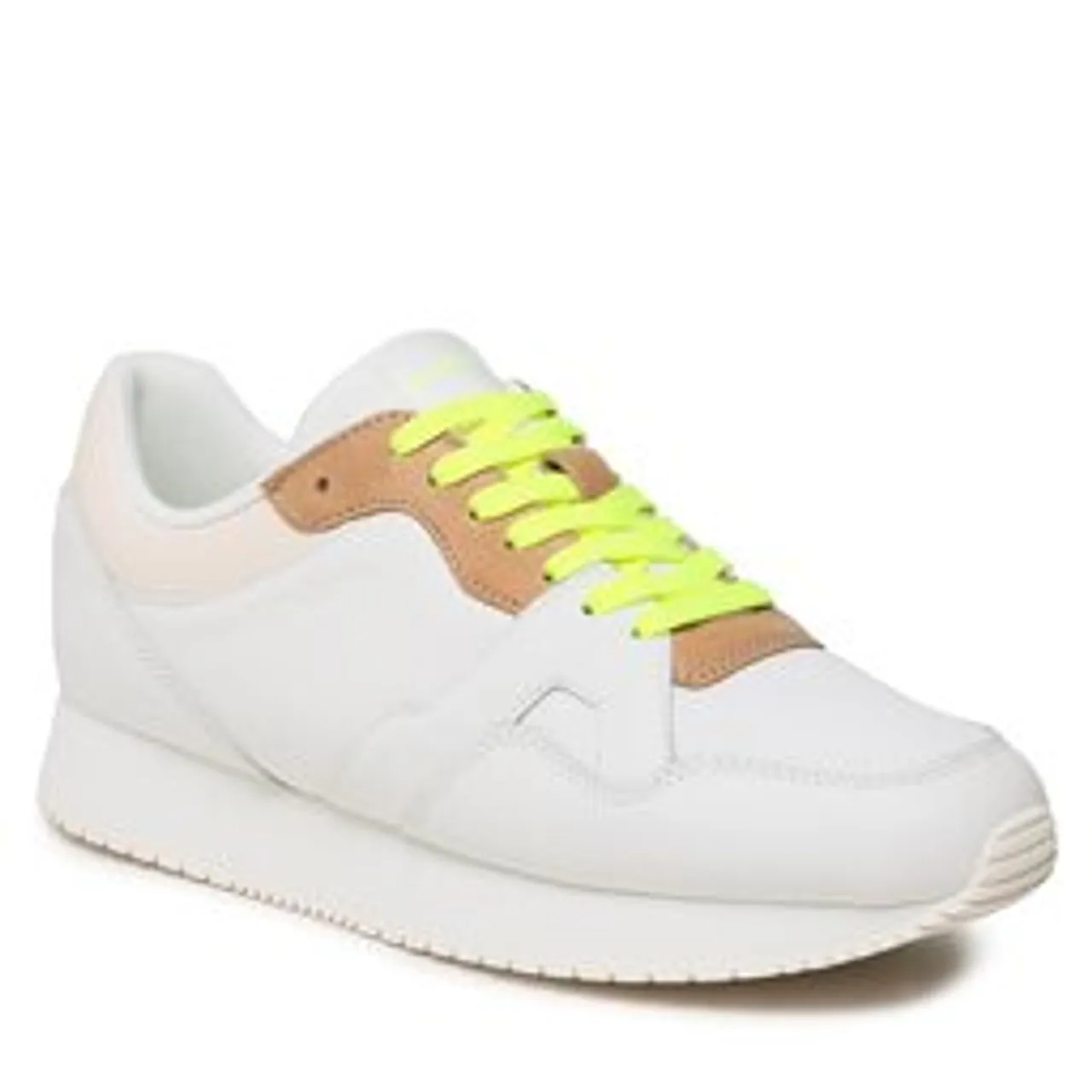 Sneakers Calvin Klein Jeans Retro Runner Fluo Contrast YM0YM00619 White/Ancient White 0LA