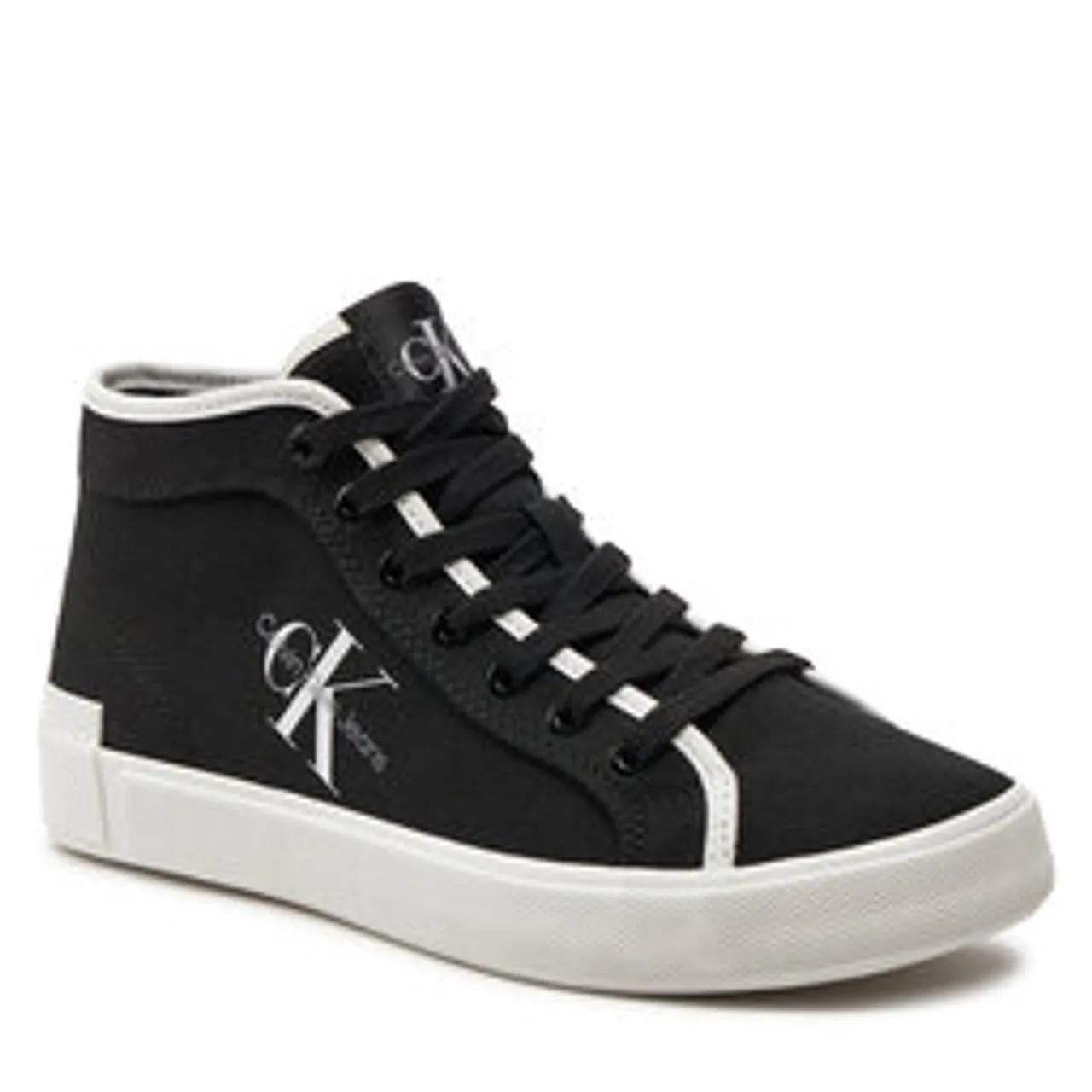 Sneakers Calvin Klein Jeans Skater Vulcanized High Cs Ml Mr YW0YW01454 Black/Bright White 0GM