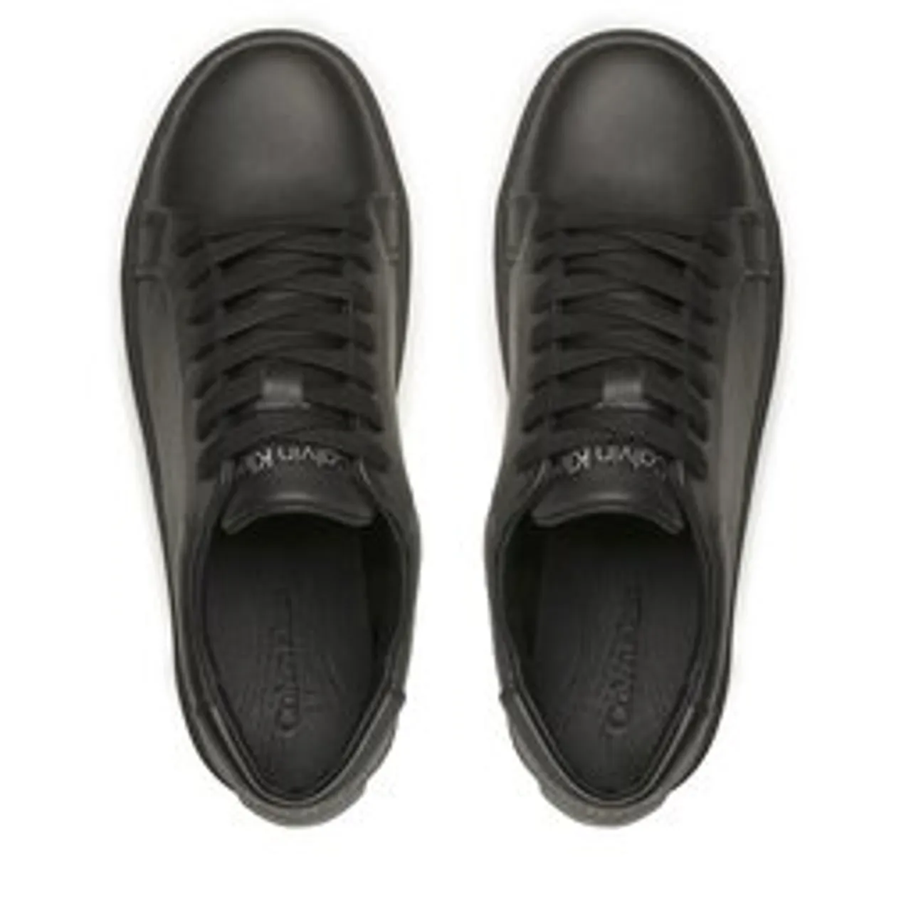 Sneakers Calvin Klein Low Top Lace Up HM0HM01019 Triple Black 0GJ