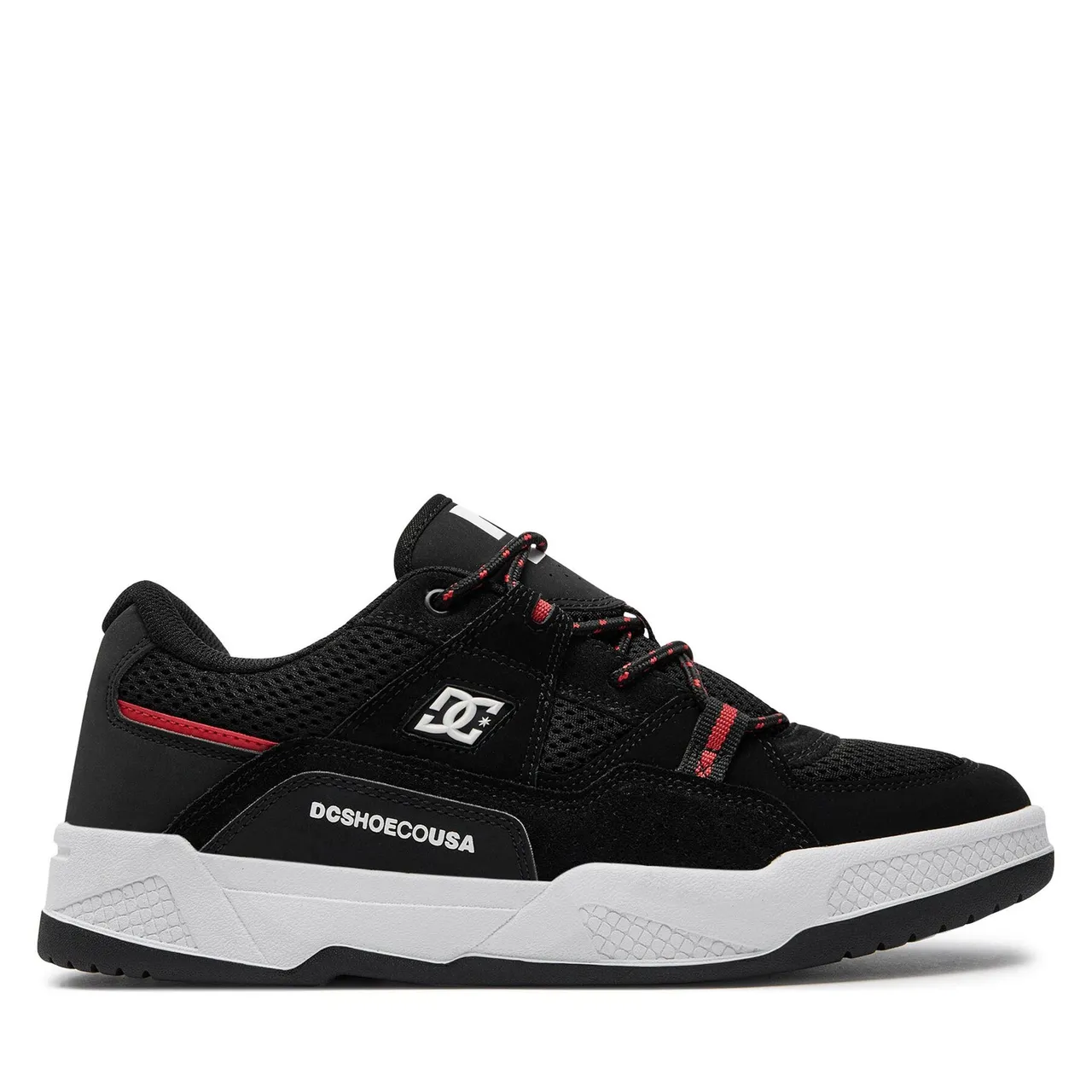 Sneakers DC Construct ADYS100822 Black/Hot Coral KHO
