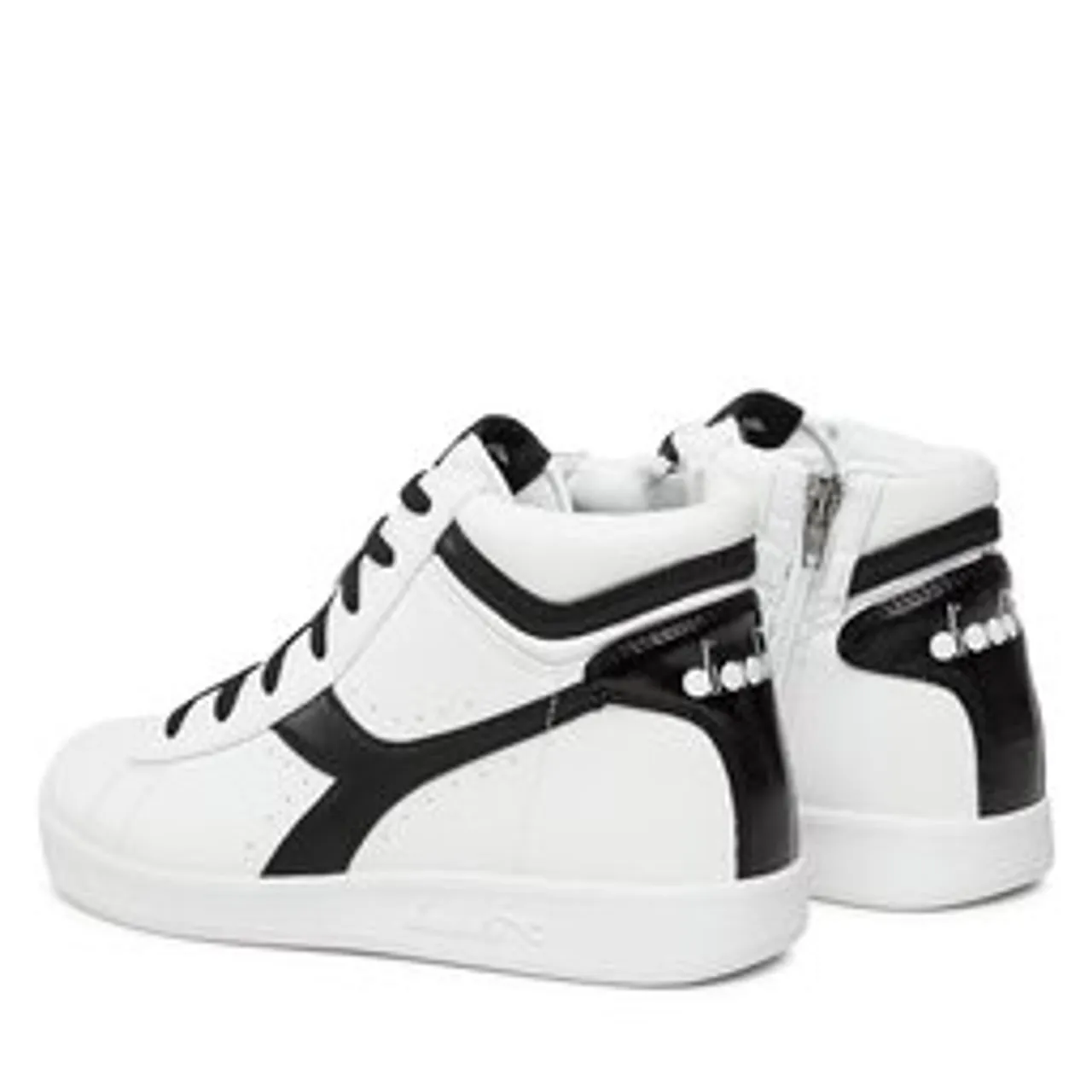 Sneakers Diadora Game P High Girl GS 101.176725-C1880 White / White / Black