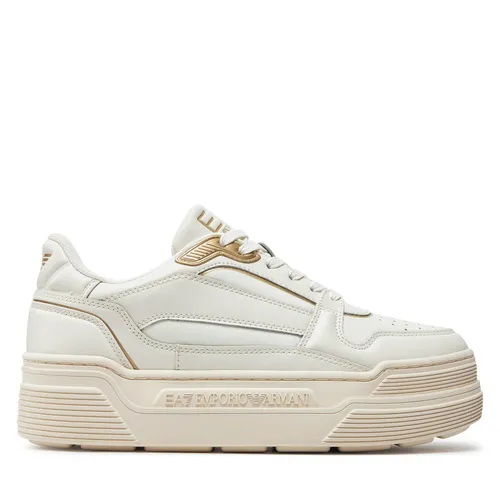 Sneakers EA7 Emporio Armani X7X010 XK334 S288 Off White+Light Gold