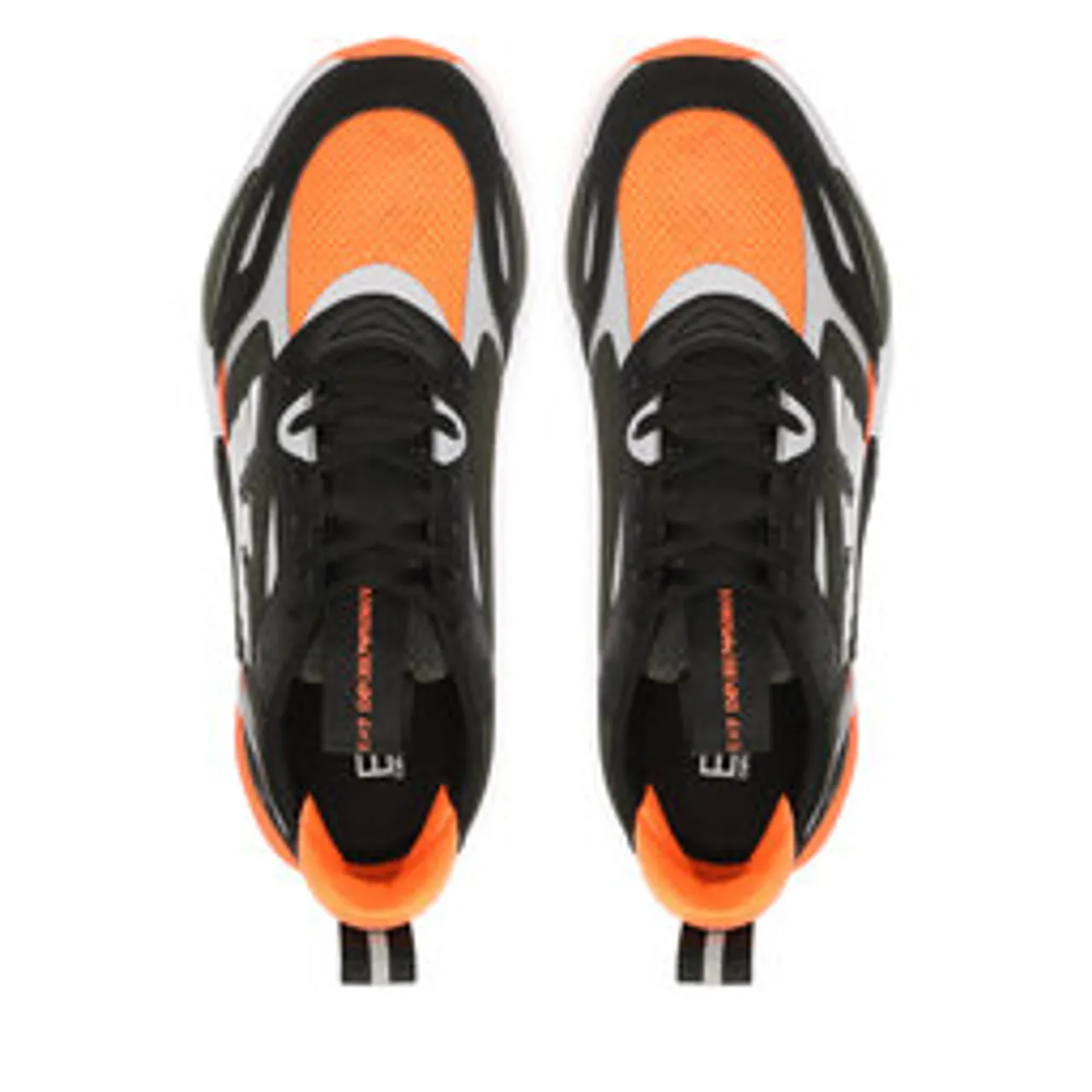 Sneakers EA7 Emporio Armani X8X070 XK165 S918 Blk+Duff.Bag+Oran.Fl