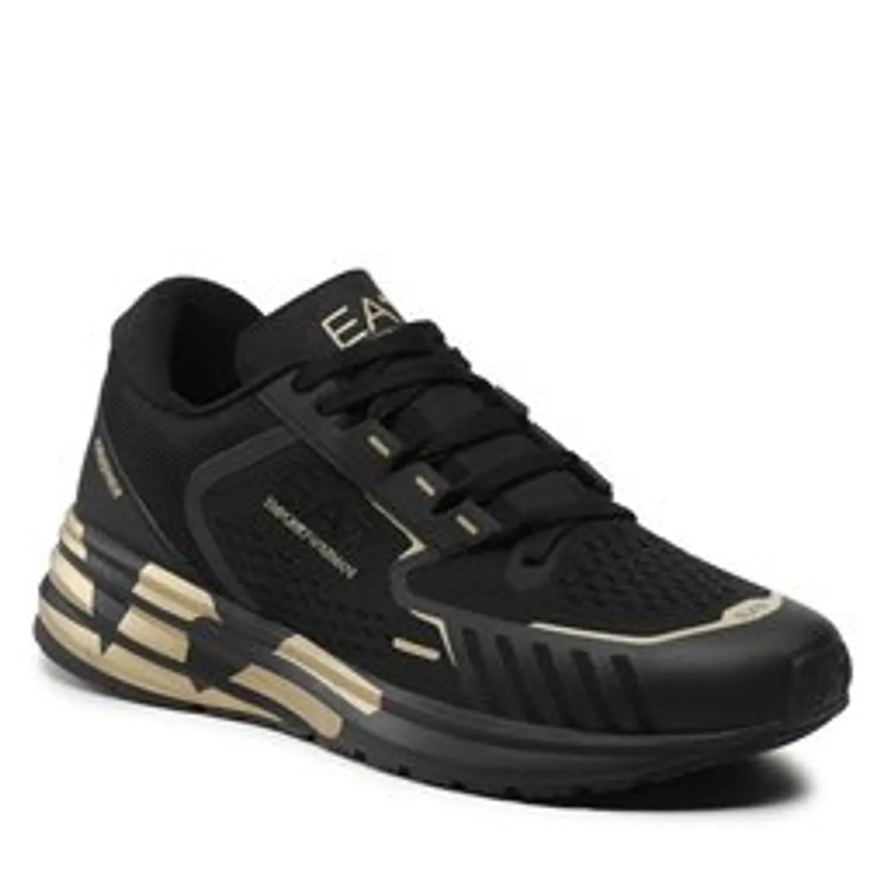 Sneakers EA7 Emporio Armani X8X094 XK239 M701 Triple Black/Gold Training