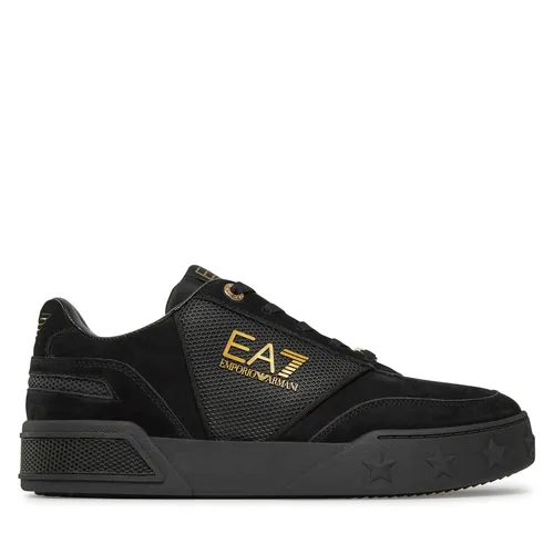 Sneakers EA7 Emporio Armani X8X121 XK359 M701 Triple Black+Gold
