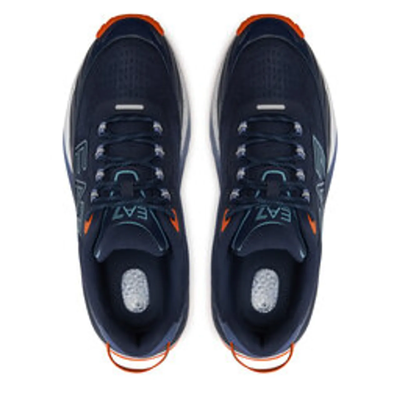 Sneakers EA7 Emporio Armani X8X177 XK381 T672 Blk I.+Marl+Orange T