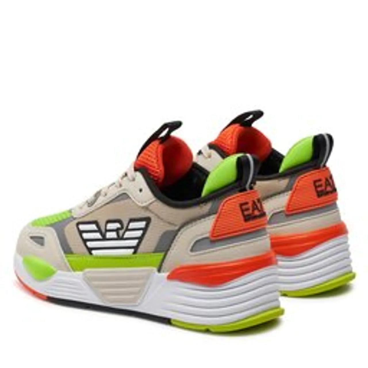 Sneakers EA7 Emporio Armani XSX108 XOT47 T516 Rainy D+Blk+Lime+Org