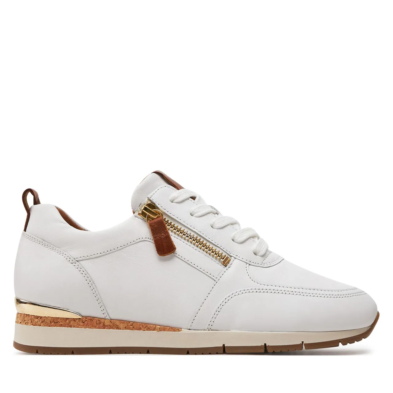 Sneakers Gabor 43.411.21 Weiss/Camel (Gold)