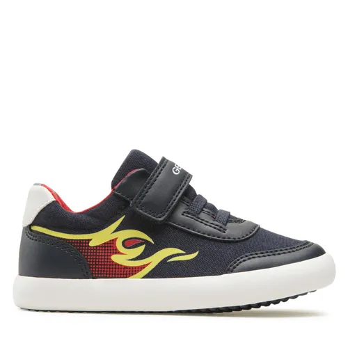 Sneakers Geox B Gisli Boy B021NA01054C0735 S Navy/Red
