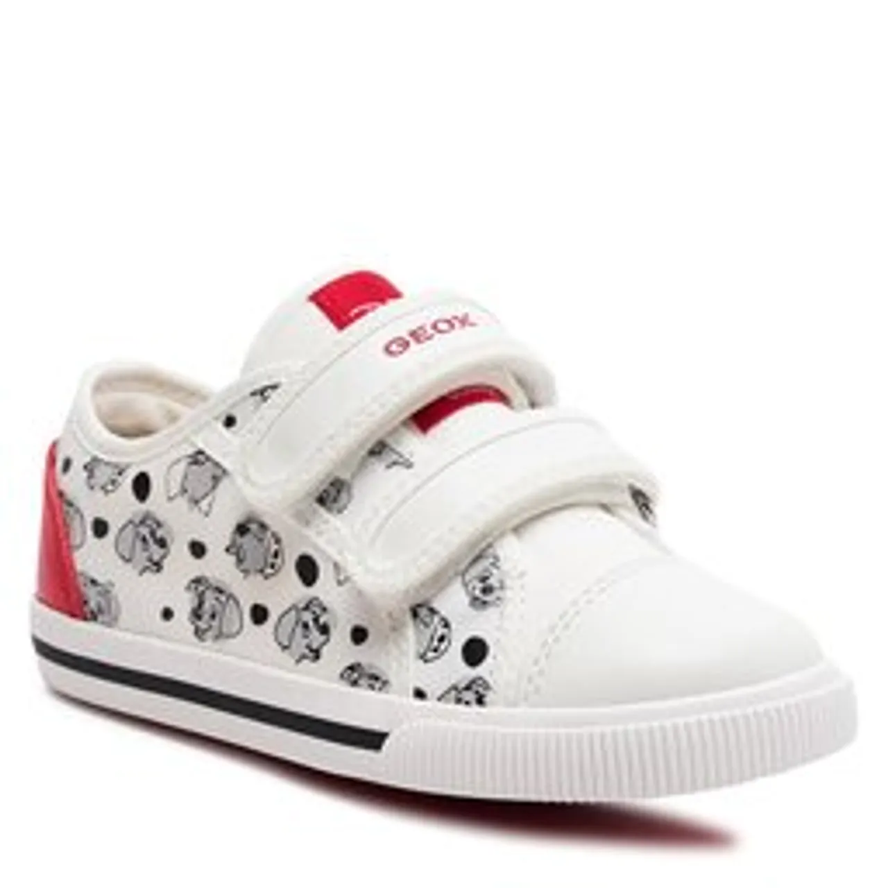 Sneakers Geox B Kilwi Girl B45D5C 0AN54 C0050 S White/Red