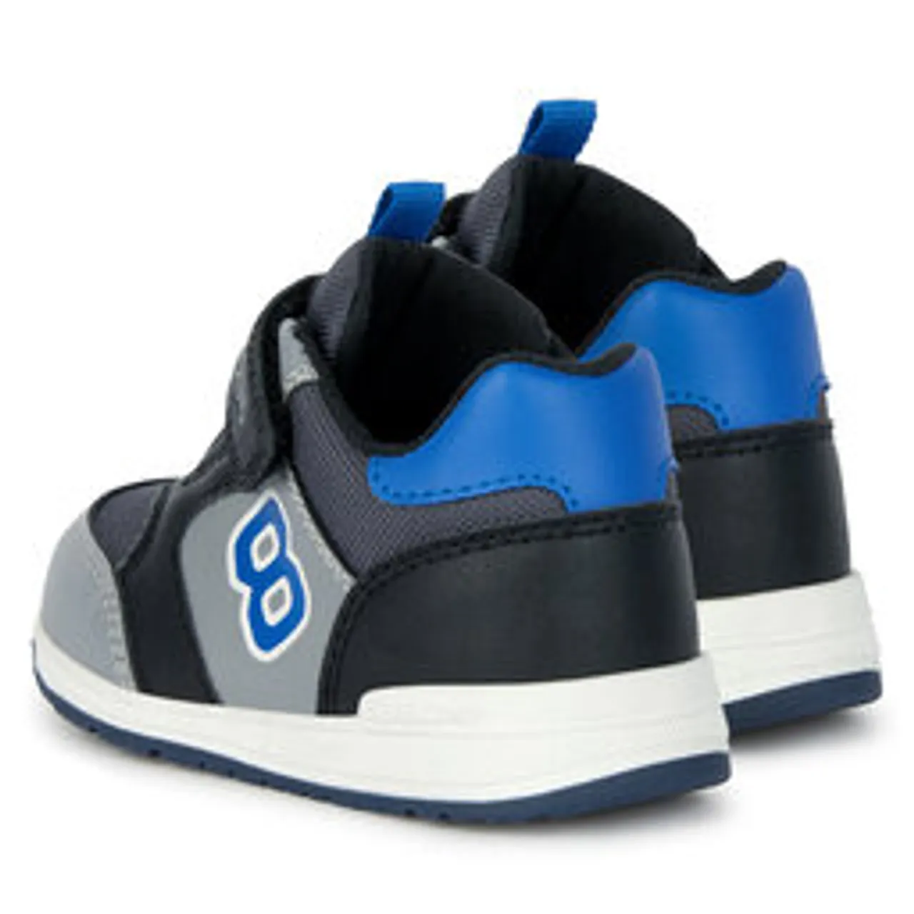 Sneakers Geox B Rishon Boy B360RA 054FU C0043 Grey/Black