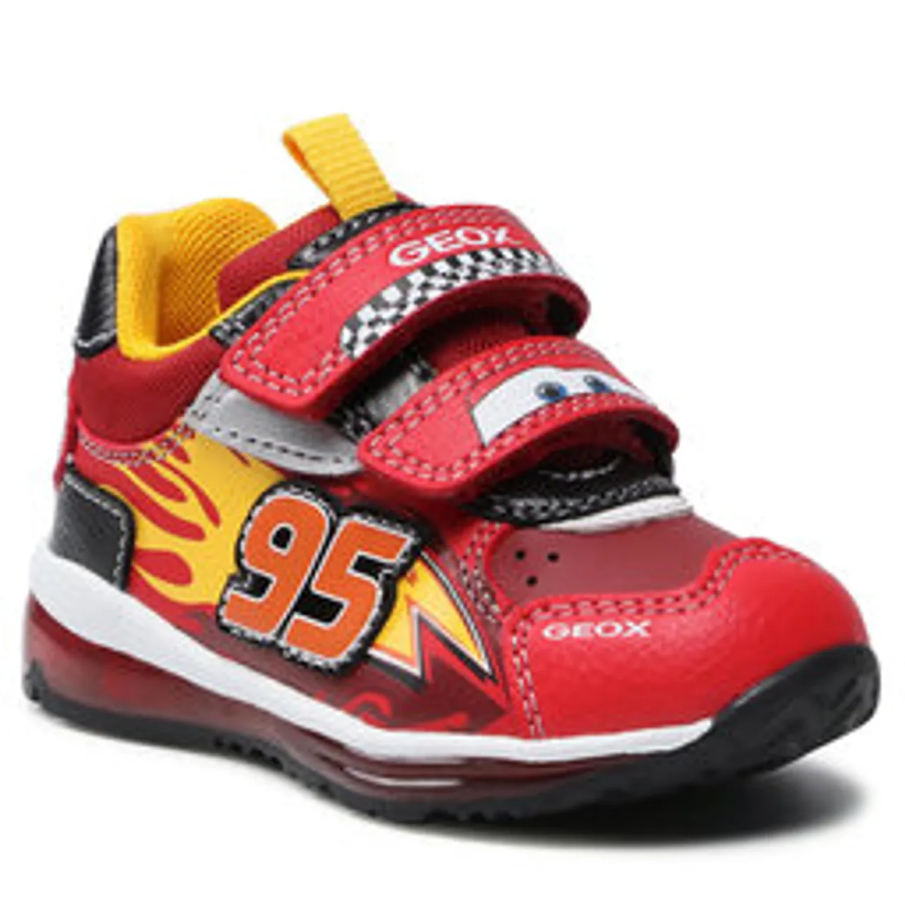 Sneakers Geox B Todo B. B B1684B 0BUCE C0020 Red/Black