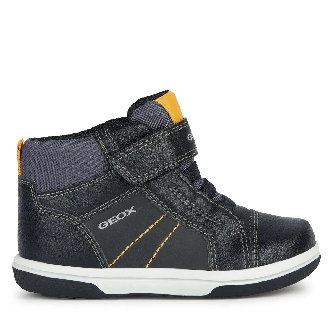 Sneakers Geox Baby Flick Boy B3637A 0MEFU C9154 M Black/Curry