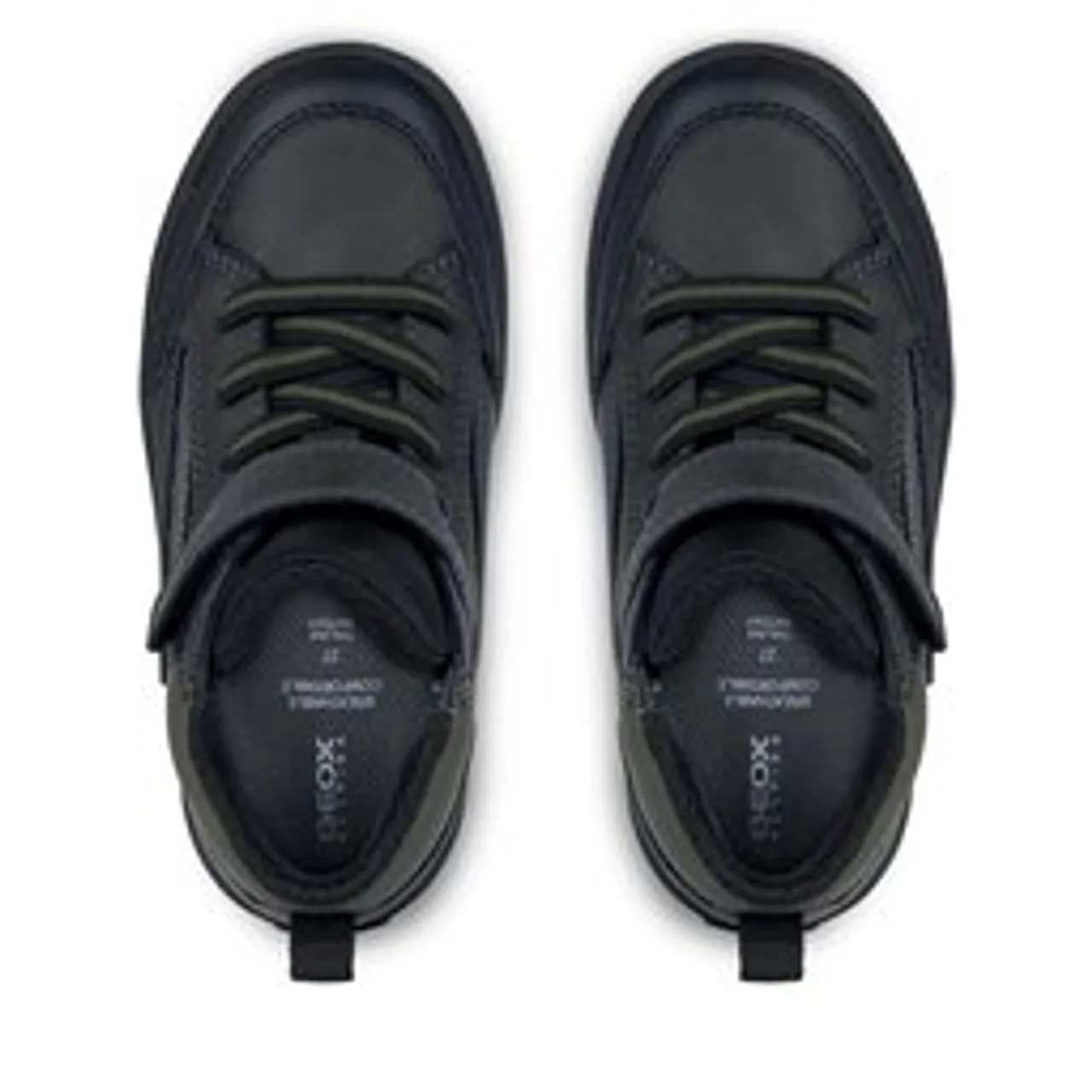 Sneakers Geox J Arzach Boy J364AF 0MEFU C0033 D Black/Military