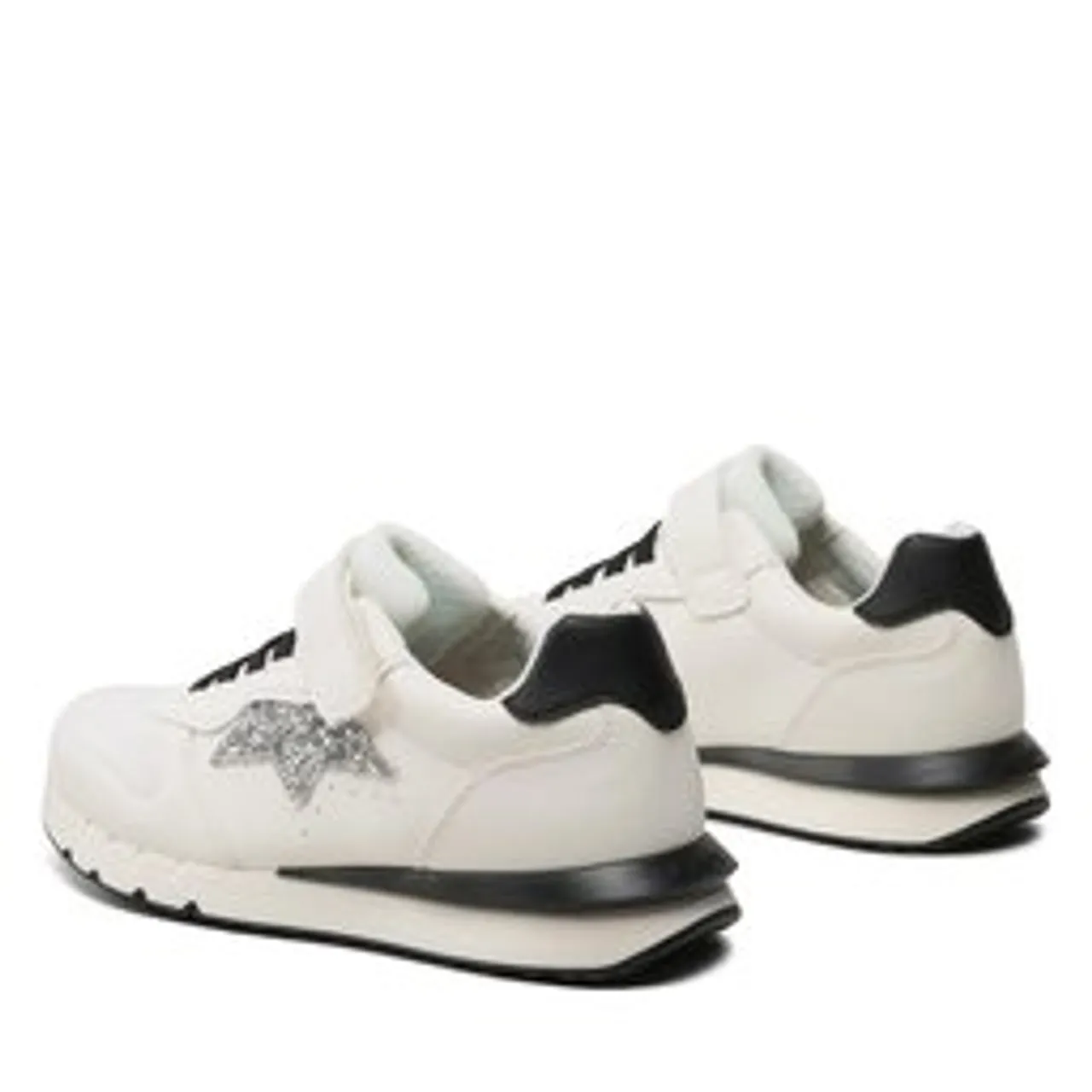 Sneakers Geox J Fastics Girl J35GZC0BC14C0404 D White/Black