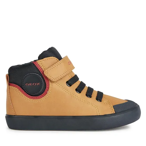 Sneakers Geox J Gisli Boy J365CF 0MEFU C2G9B D Dk Yellow/Black