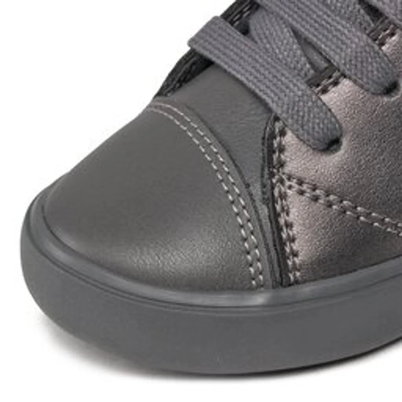 Sneakers Geox J Gisli Girl J364NB 0DHAJ C0710 M Dk Grey/Silver