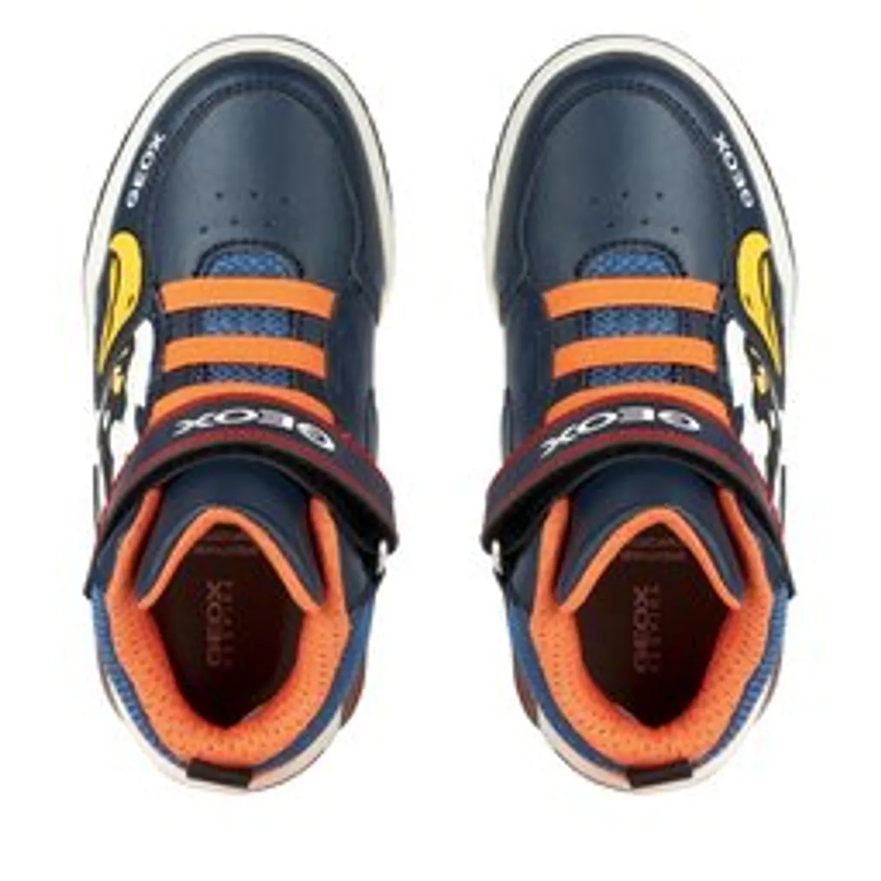 Sneakers Geox J Inek Boy J369CB 0BU11 C0659 D Navy/Orange